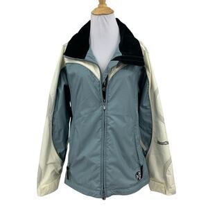 Hard Corps Jacket Womens 10 Multi Zip Up Insulated Waterproof Snowboarding Ski